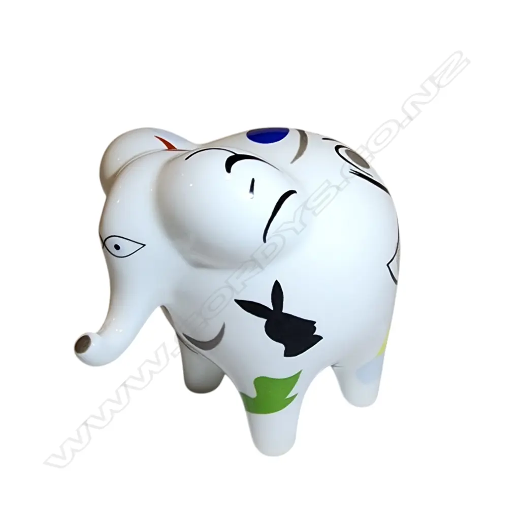 VILLEROY & BOCH ANIMAL PARK BENEDICT FROG - 150x150mm WITH FRIEND AND V & B ELEPHANT ROSEMARIE BENEDECT - 100x100mm Image 1++