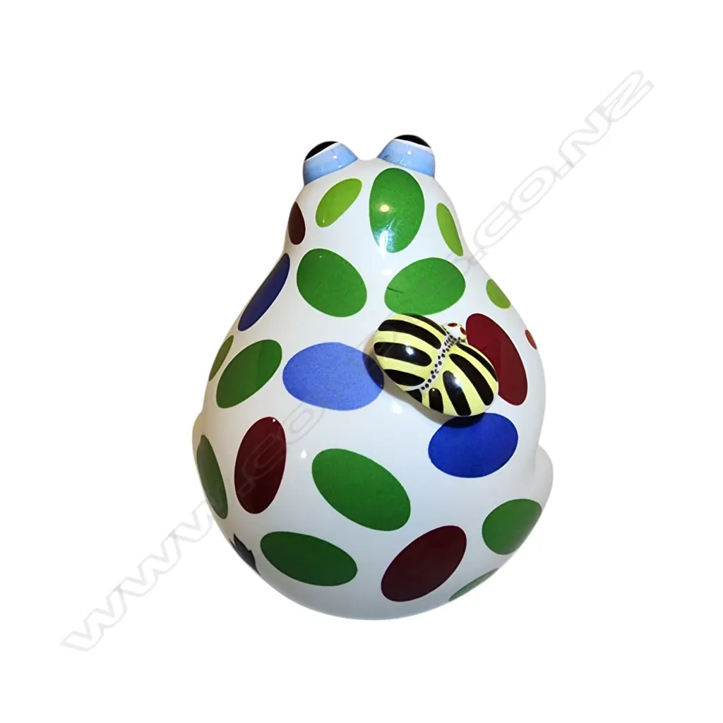 VILLEROY & BOCH ANIMAL PARK BENEDICT FROG - 150x150mm WITH FRIEND AND V & B ELEPHANT ROSEMARIE BENEDECT - 100x100mm Image 1++