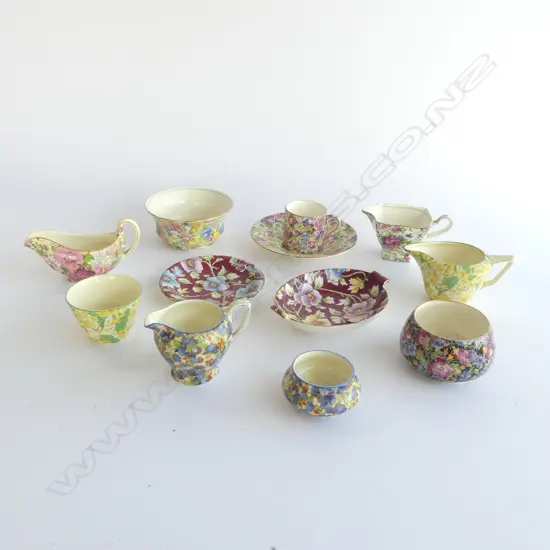 11 PCS AOF CHINA R/WINTON CROWN DUCAL ETC