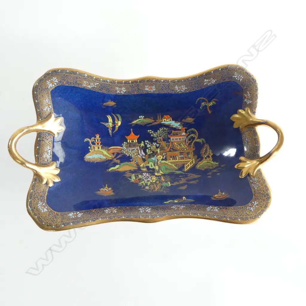 CARLTON WARE NEW MIKADO 2 HANDLED DISH W.310mm Image 1++