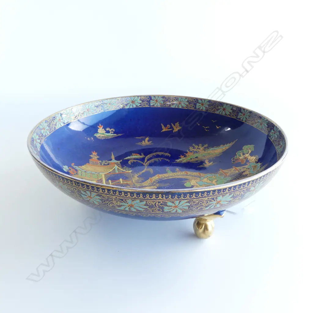 CARLTON WARE NEW MIKADO 3 FOOTED BOWL 245mm dia Image 1++