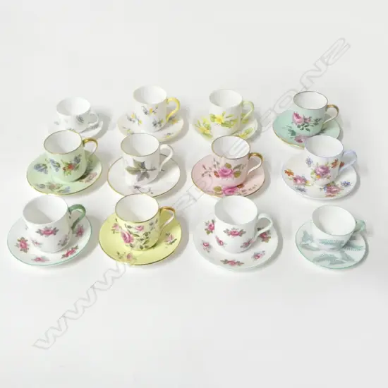 12 MINITURE SHELLEY C/S MIXED PATS