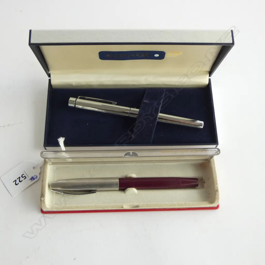 2 CASED SHEAFFER PENS Image 1++