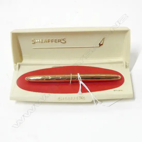 CASED SHEAFFER FOUNTAIN PEN L140MM