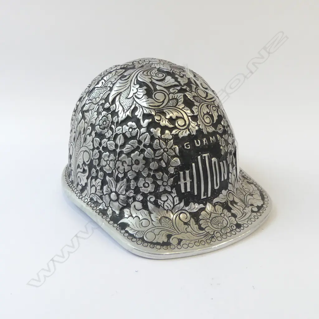 GUAM HILTON MINERS HARD HAT Image 1++
