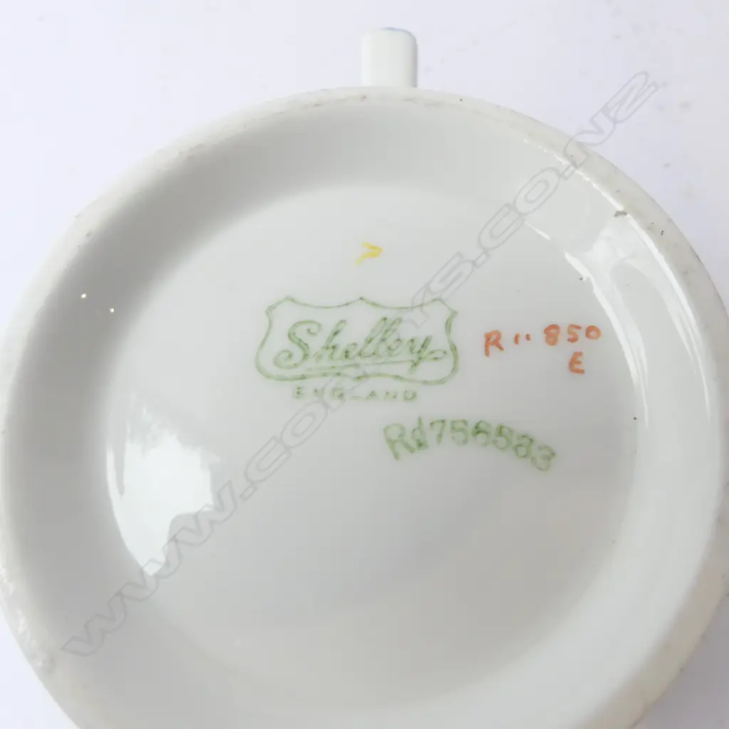 2 DECO SHELLEY MODE Cup Saucer & Plates + MATCHING JUG & DECO SHELLEY CAKE PLATE Image 1++