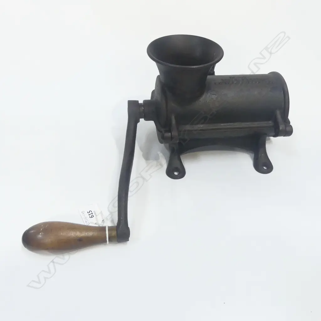 (2882) ANTIQUE CAST IRON MEAT CUTTER L.330mm Image 1++