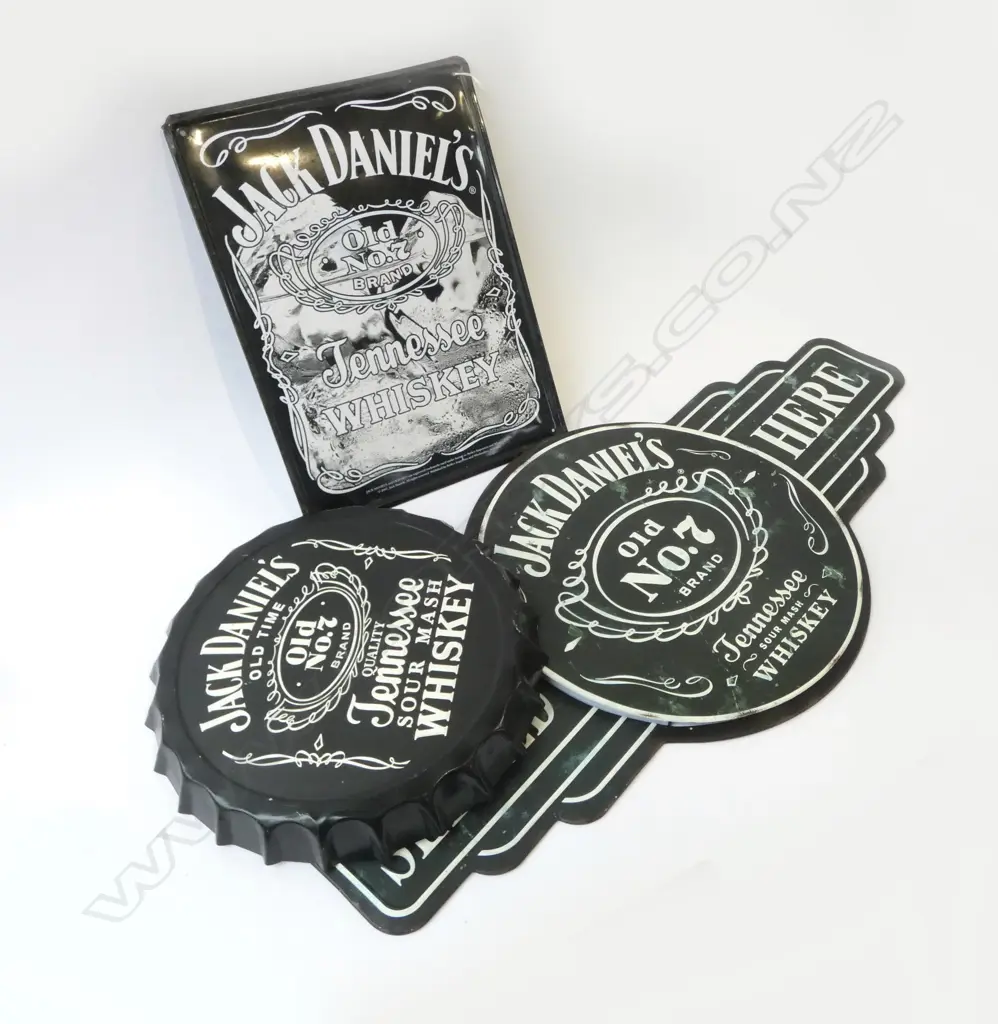 THREE JACK DANIELS BAR SIGNAGE W.830mm Image 1++