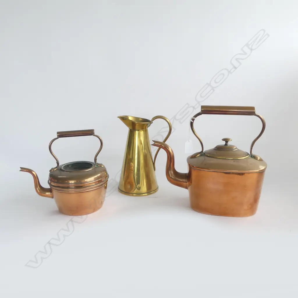 3 PCES COPPER (1 WITH LID MISSING) Image 1++