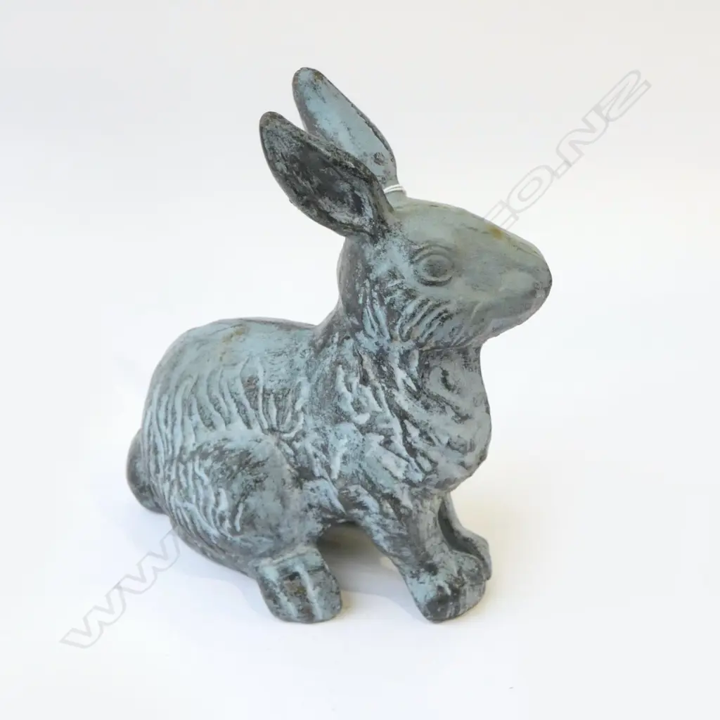 CAST IRON HARE ORNAMENTS H.240mm Image 1++
