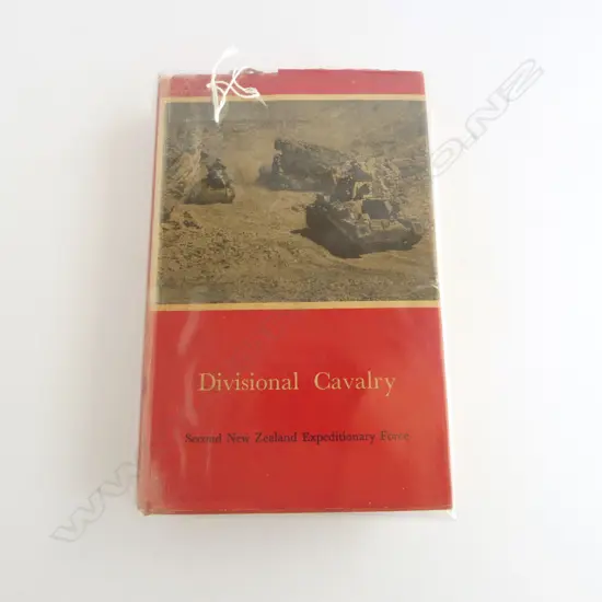 DIVISIONAL CAVALRY - SECOND NEW ZEALAND EXPEDITIONARY FORCE, R.S.A. PRESENTATION LIBRIS 'N.Z. EX PRISONERS OF WAR ASSOC'