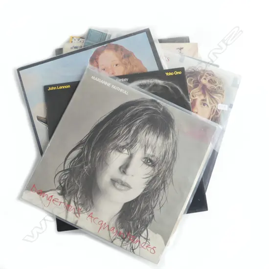 LP RECORDS; HENDRIX, TOY LOVE, JETHRO TULL ETC