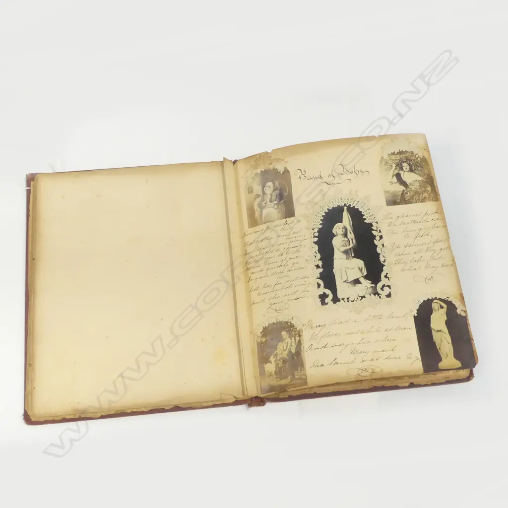 VICTORIAN STICKER SCRAP ALBUM Image 1++