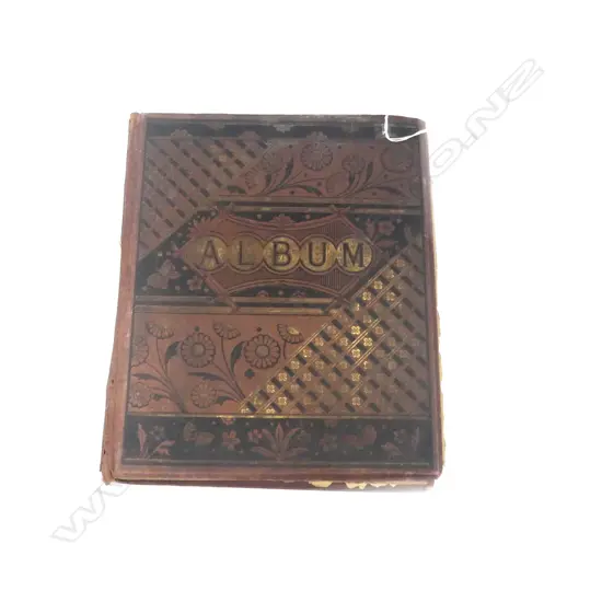 VICTORIAN STICKER SCRAP ALBUM