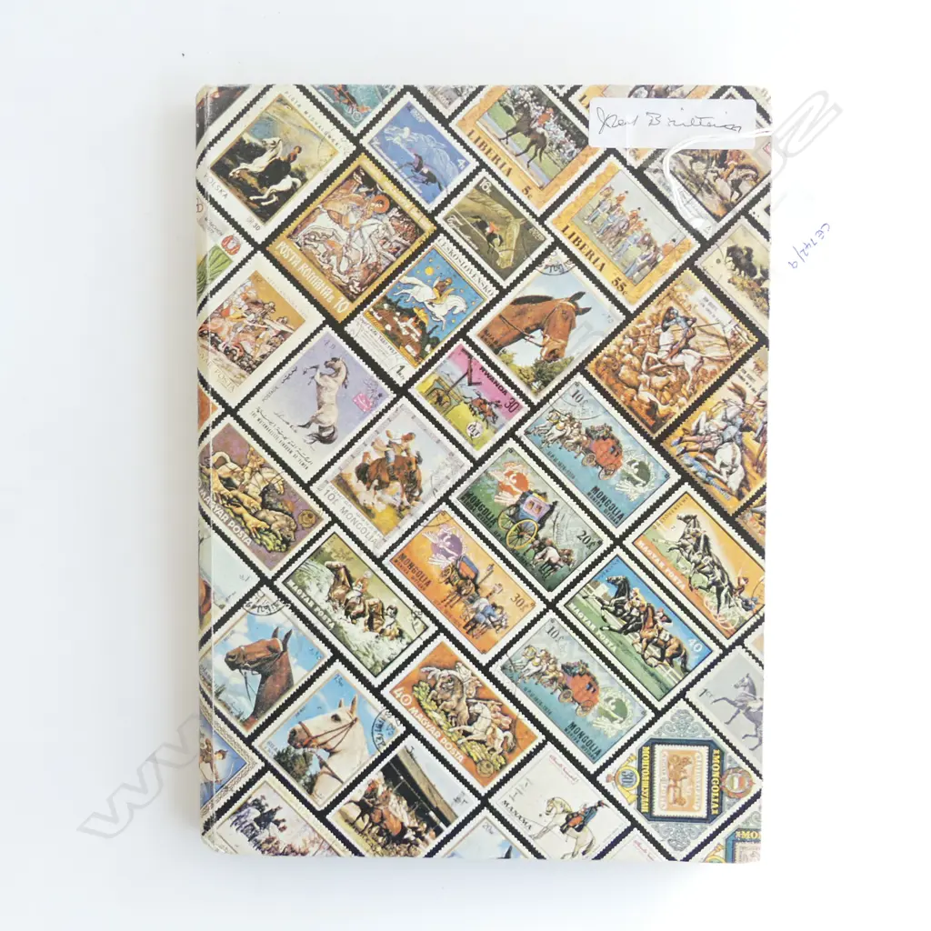 STAMP ALBUM CONTAINS 19 SIDE FACE QUEENS  ETC Image 1++