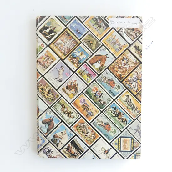 STAMP ALBUM CONTAINS 19 SIDE FACE QUEENS  ETC