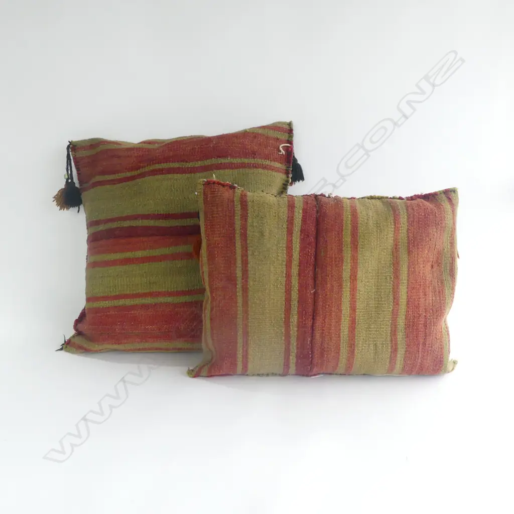 TWO ANTIQUE KILIM CUSHIONS Image 1++