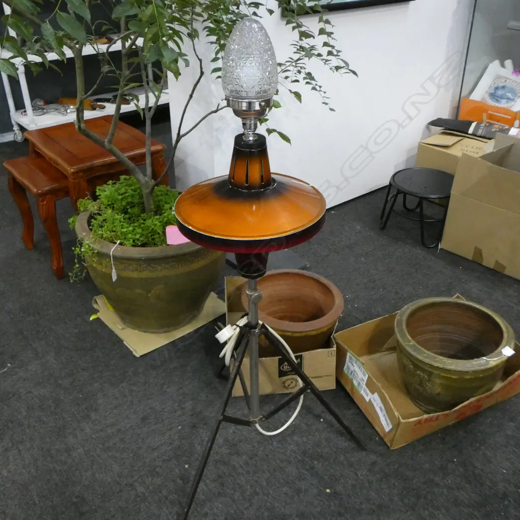 VINTAGE CUSTOM FLOOR LAMP H.1120mm Image 1++