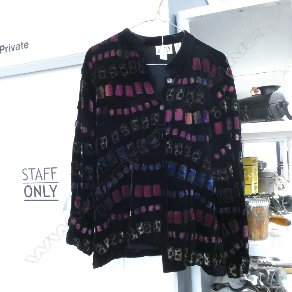 CHICO DESIGN VELVET JACKET Image 1++