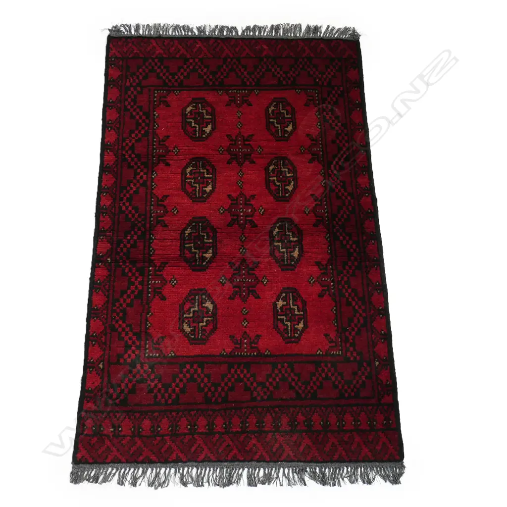 SM HANDKNOTTED TURKMAN RUG Image 1++
