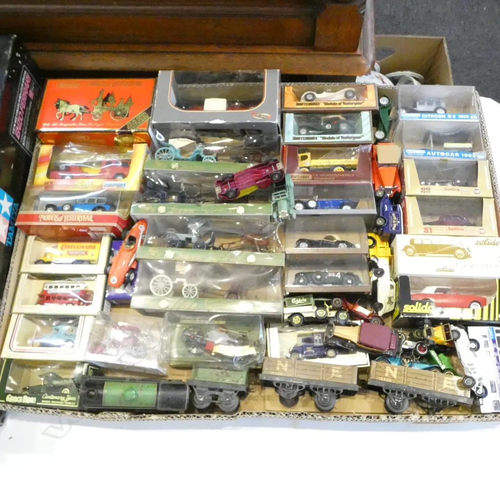 COLLECTION OF ASST. MODELS CARS, TRAINS, etc Image 1++