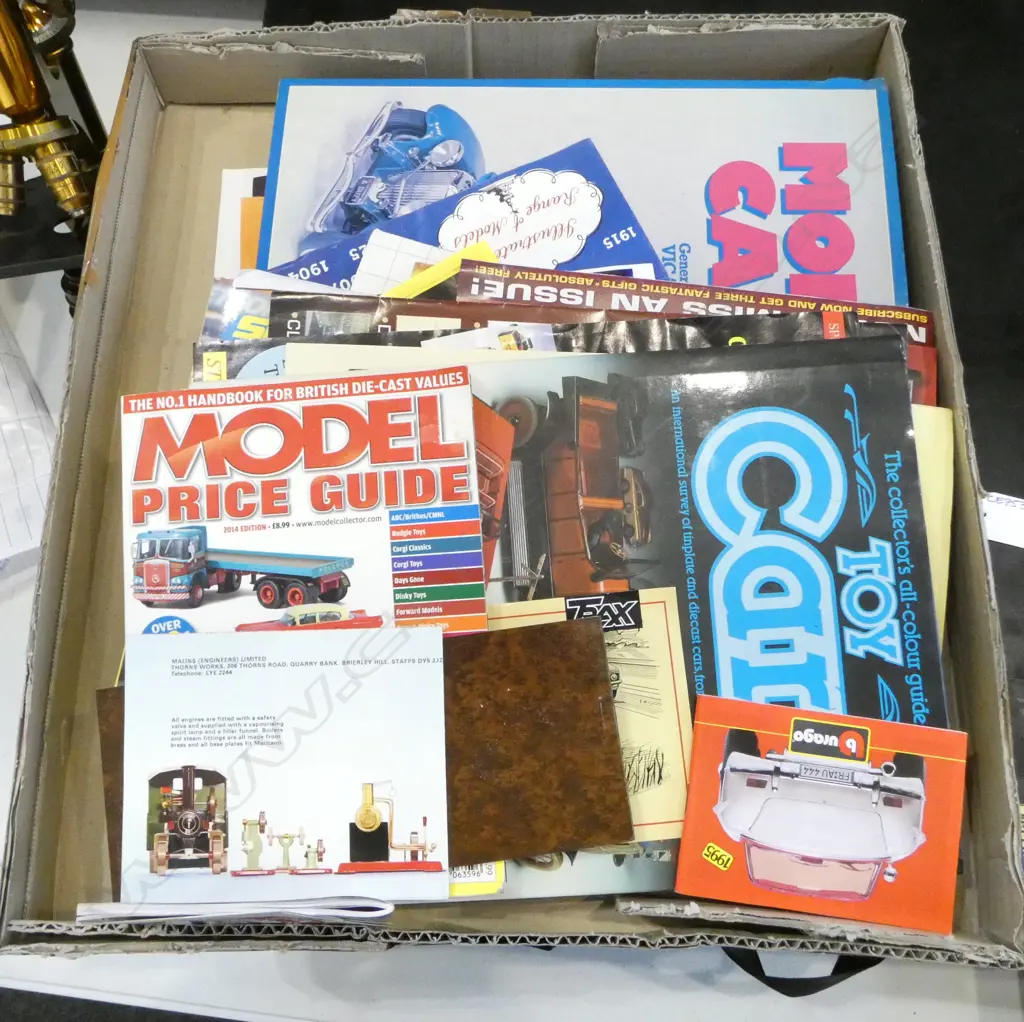 ASST. TOY/MODEL CAR COLLECTORS EPHEMERA Image 1++