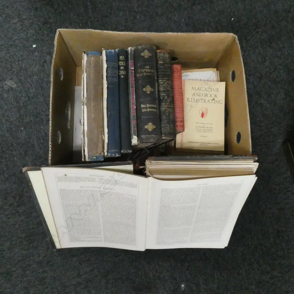 ANTIQUE BOOKS, ART INTEREST Image 1++