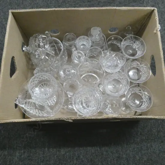 ASST. CRYSTAL INCLUDING STUART, TUDOR etc