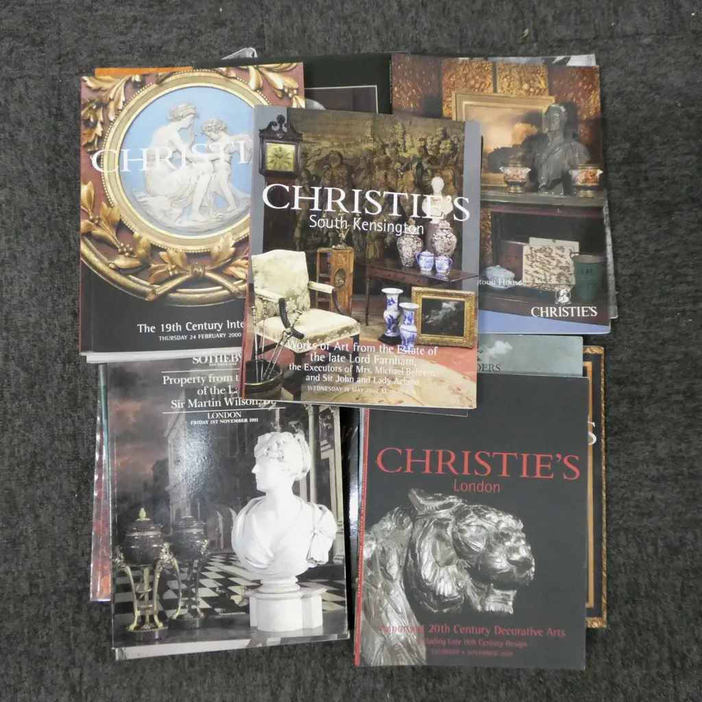 20 CATALOGUES FROM CHRISTIE'S & SOTHEBY'S etc Image 1++