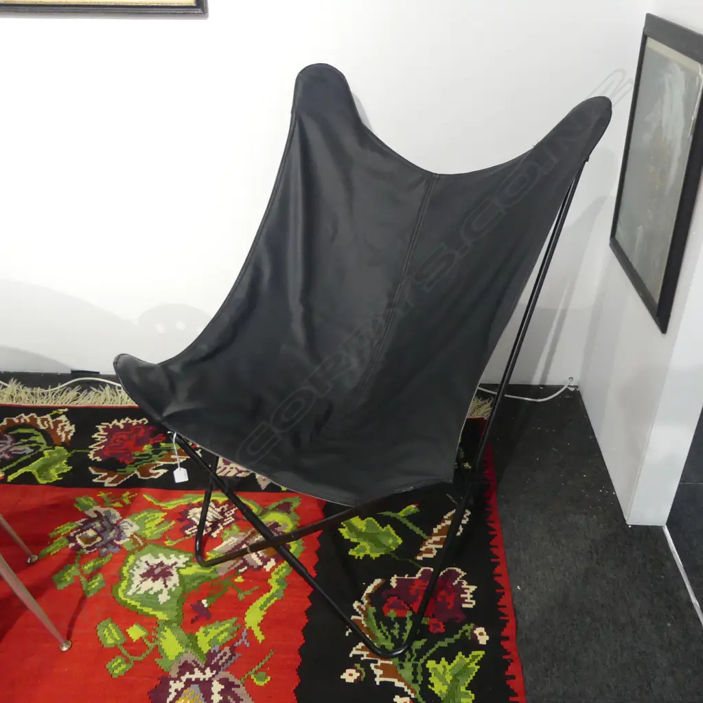 FAUX LEATHER BUTTERFLY CHAIR H.1000mm Image 1++