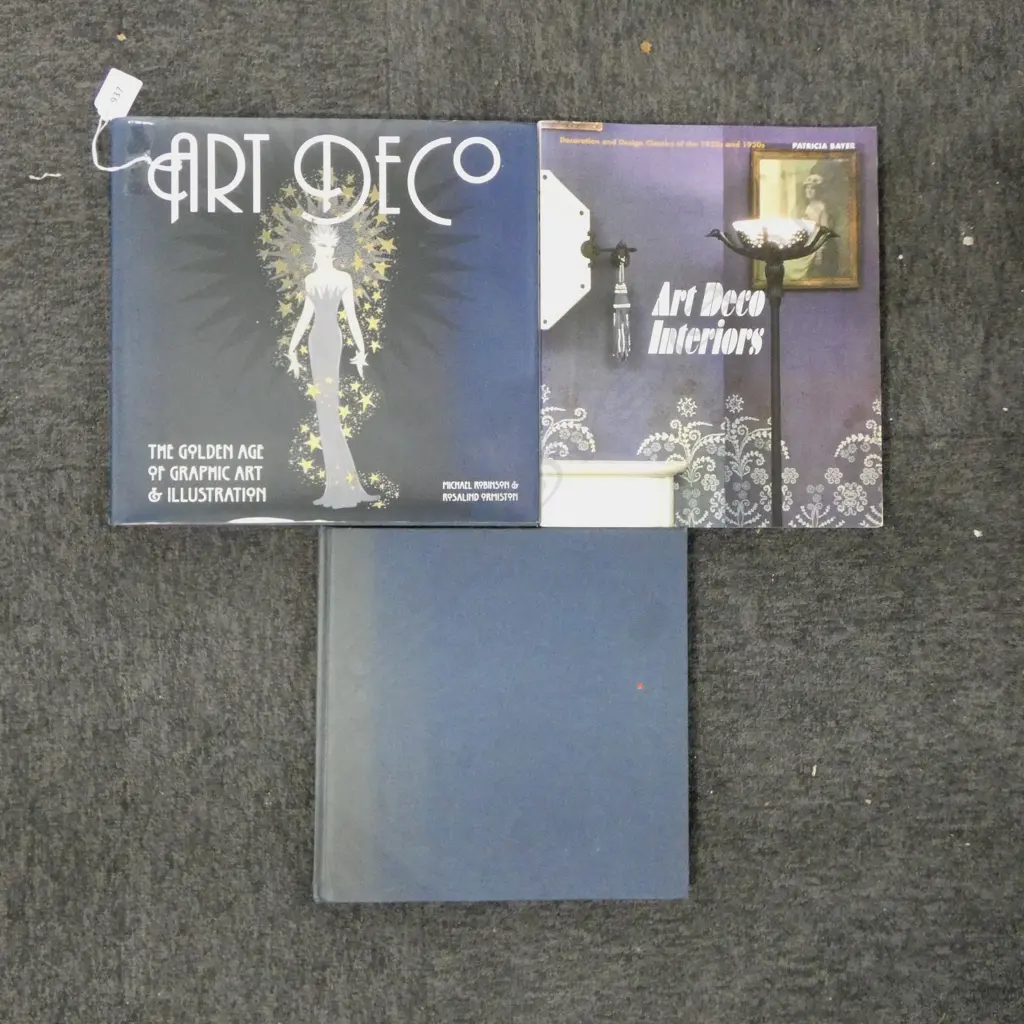3 ART DECO REFERENCE VOLUMES  Image 1++
