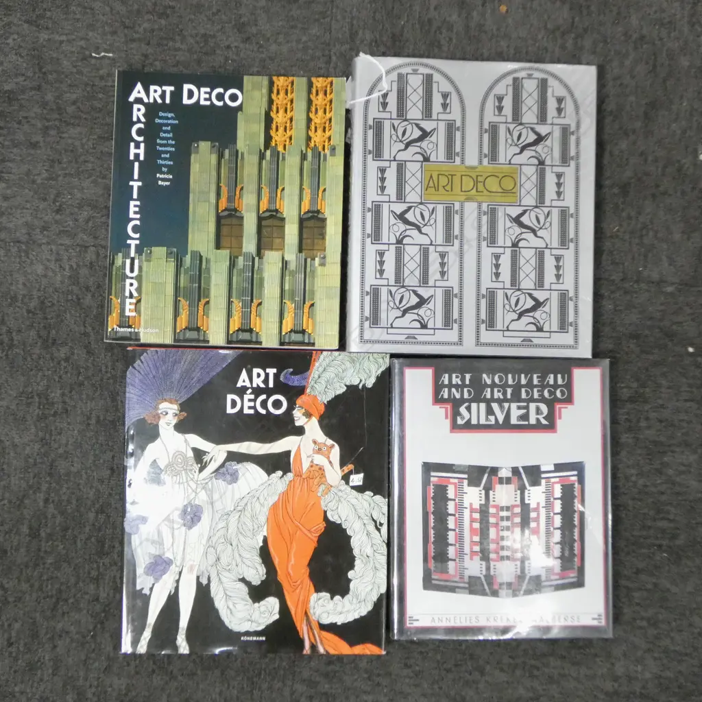 4 ART DECO REFERENCE VOLUMES  Image 1++