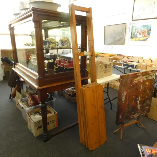 VINTAGE IKEA 6 TIER SHELVING UNIT (NEEDS WALL MOUNTING) H.1810MM