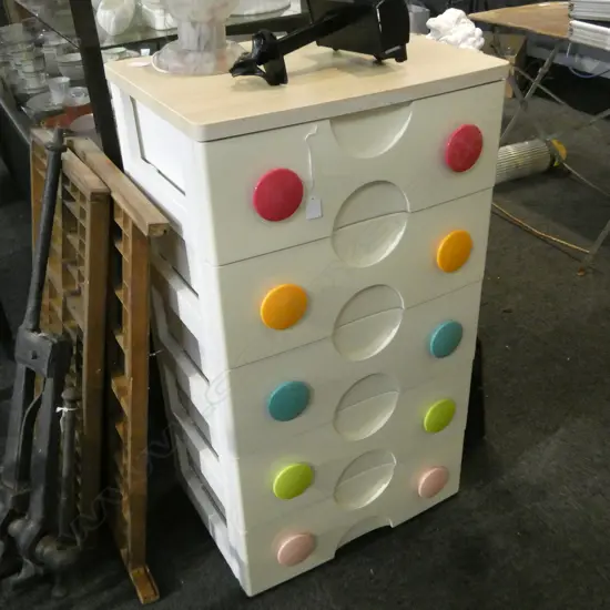   FIVE DRAWER TALLBOY H990x580mm