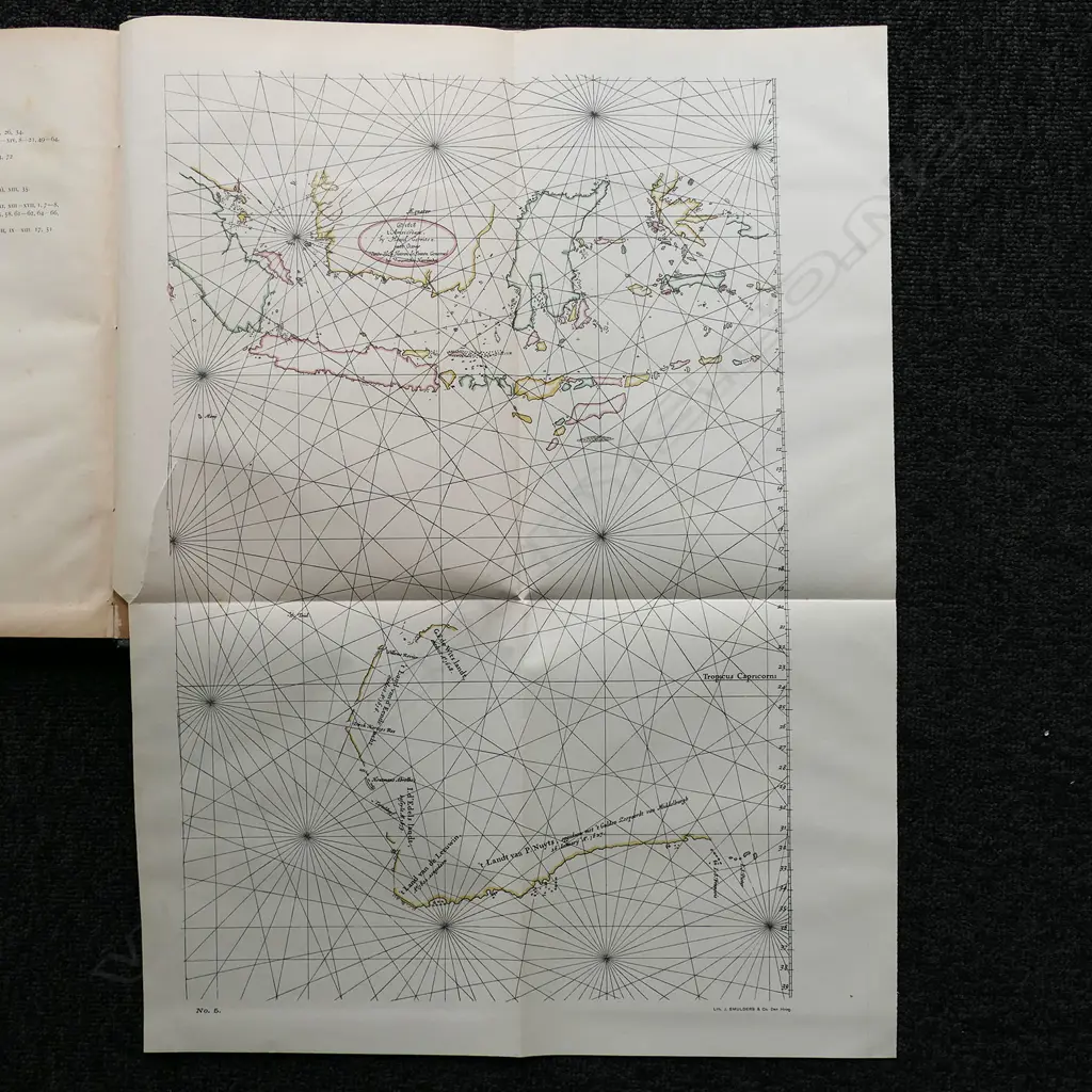 JJ HEERES 'THE PART BORNE BY THE DUTCH IN THE DISCOVERY OF AUSTRALIA', LUZAC & Co, LONDON 1899, 2 FOLDING MAPS Image 1++