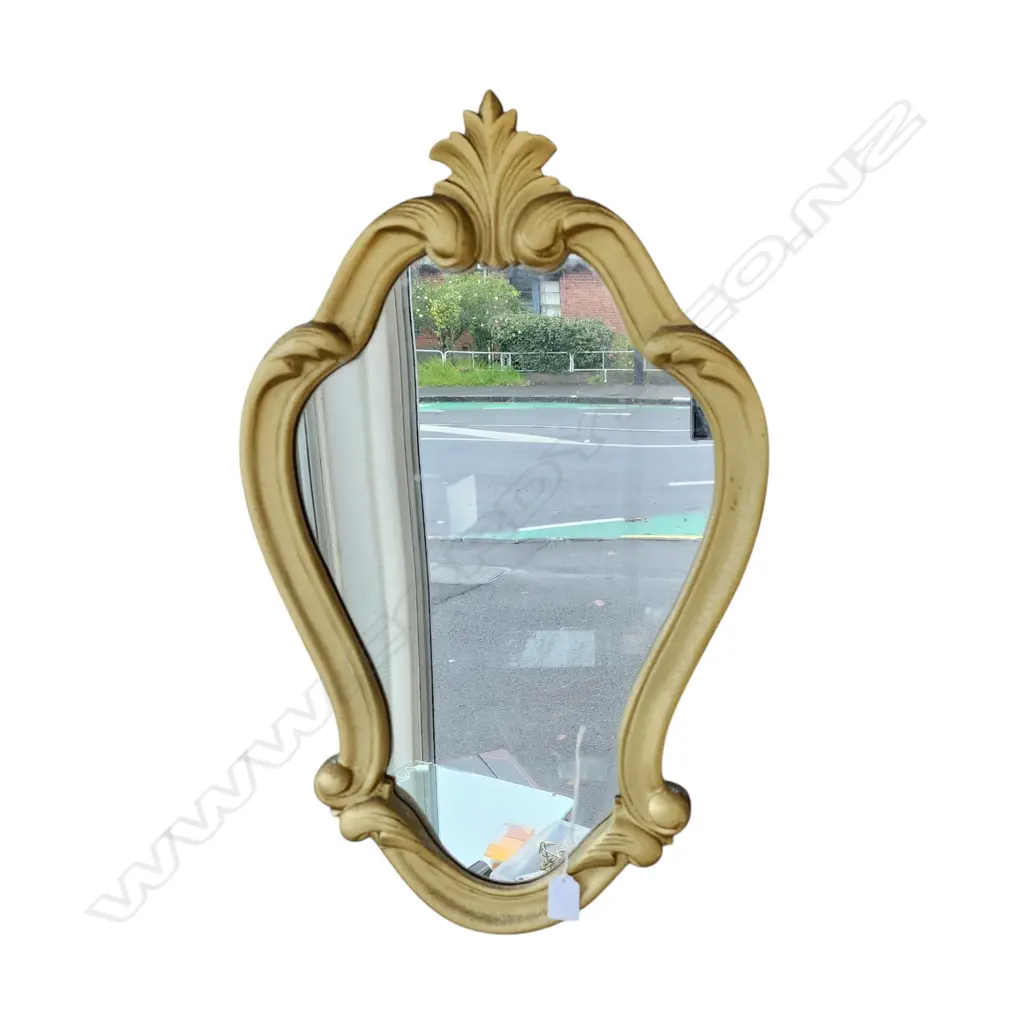 GOLDEN METAL FRAME MIRROR - 630 x 400mm Image 1++