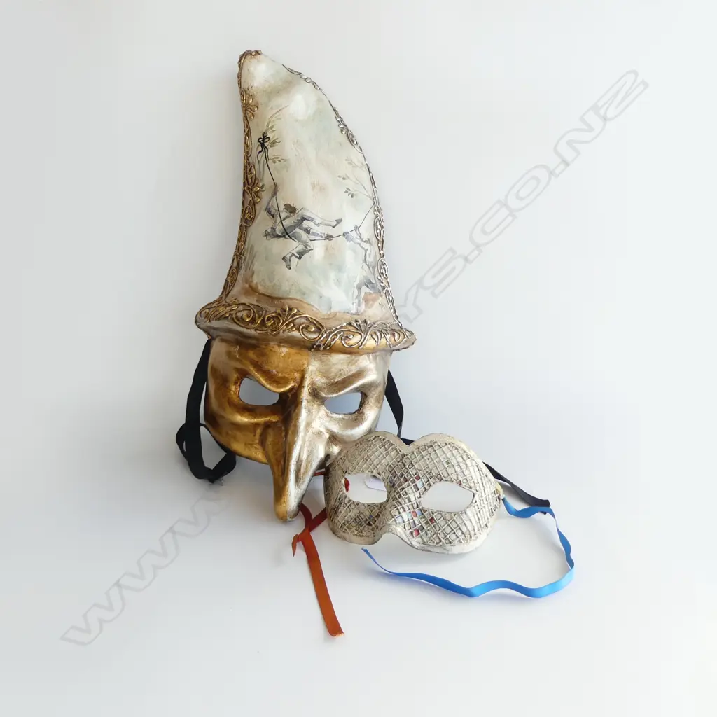 2 VENETIAN MASKS H.500mm Image 1++