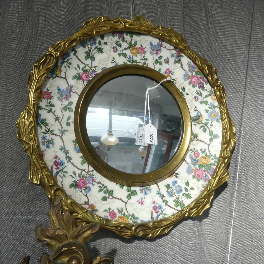 BURLEIGH WARE GILT MIRROR  Image 1++