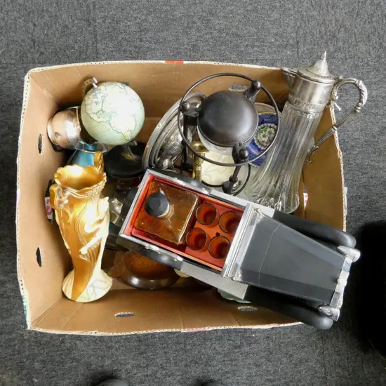 BOX OF ASST. COLLECTABLES 