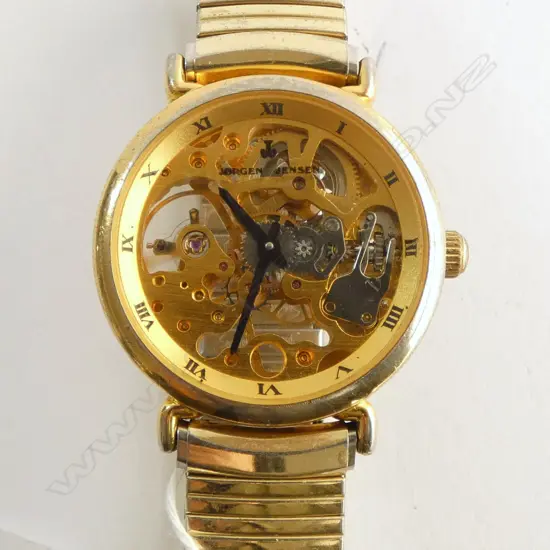 JORGEN JENSEN STAMPED ROTARY WRISTWATCH