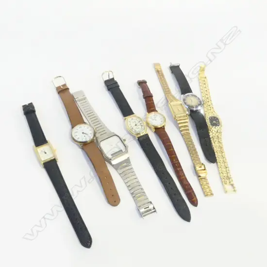  COLLECTION OF 8 WRIST WATCHES 