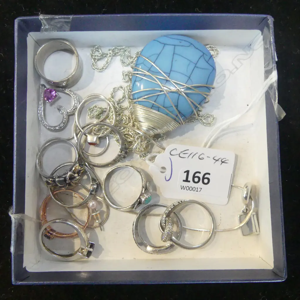   ASST STG SILVER RINGS etc Image 1++