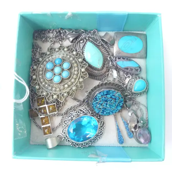 ASST. SILVER & OTHER JEWELLERY