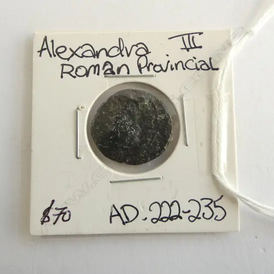 ALEXANDRA III ROMAN PROVINCIAL AD. 222-235