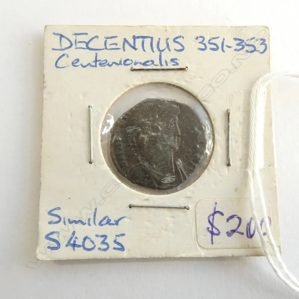 DECENTIUS CENTENIONALIS 351-353 Image 1++