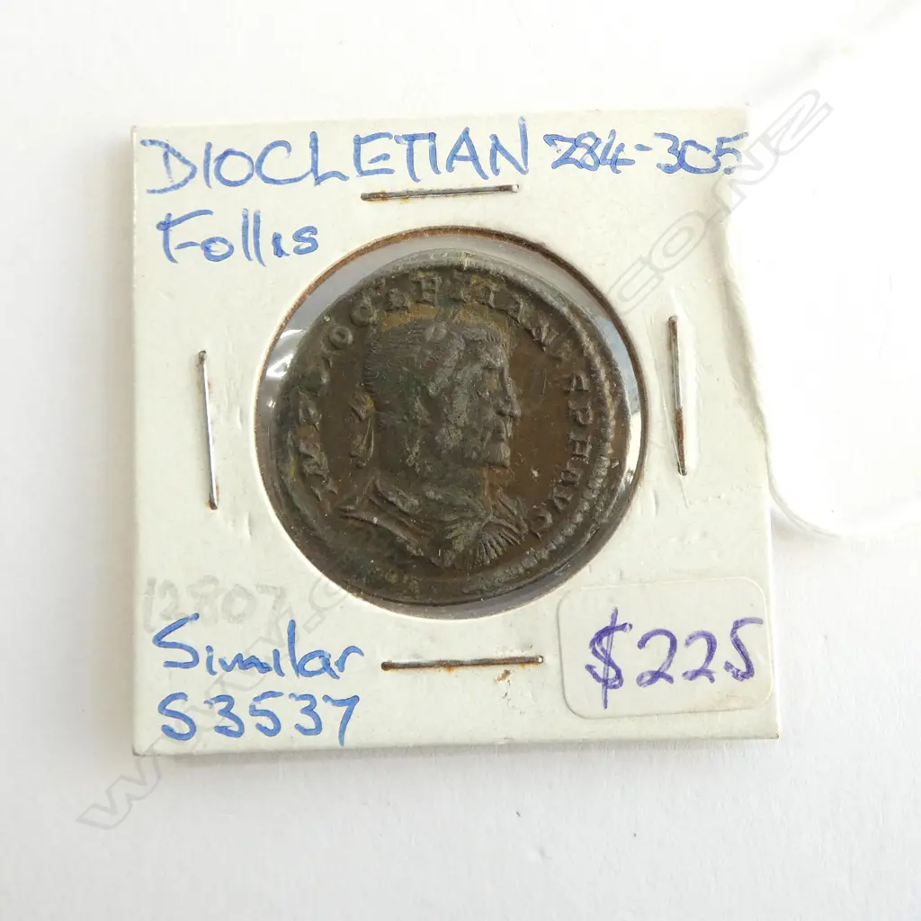 DIOCLETIAN 284-305 FOLLIS Image 1++