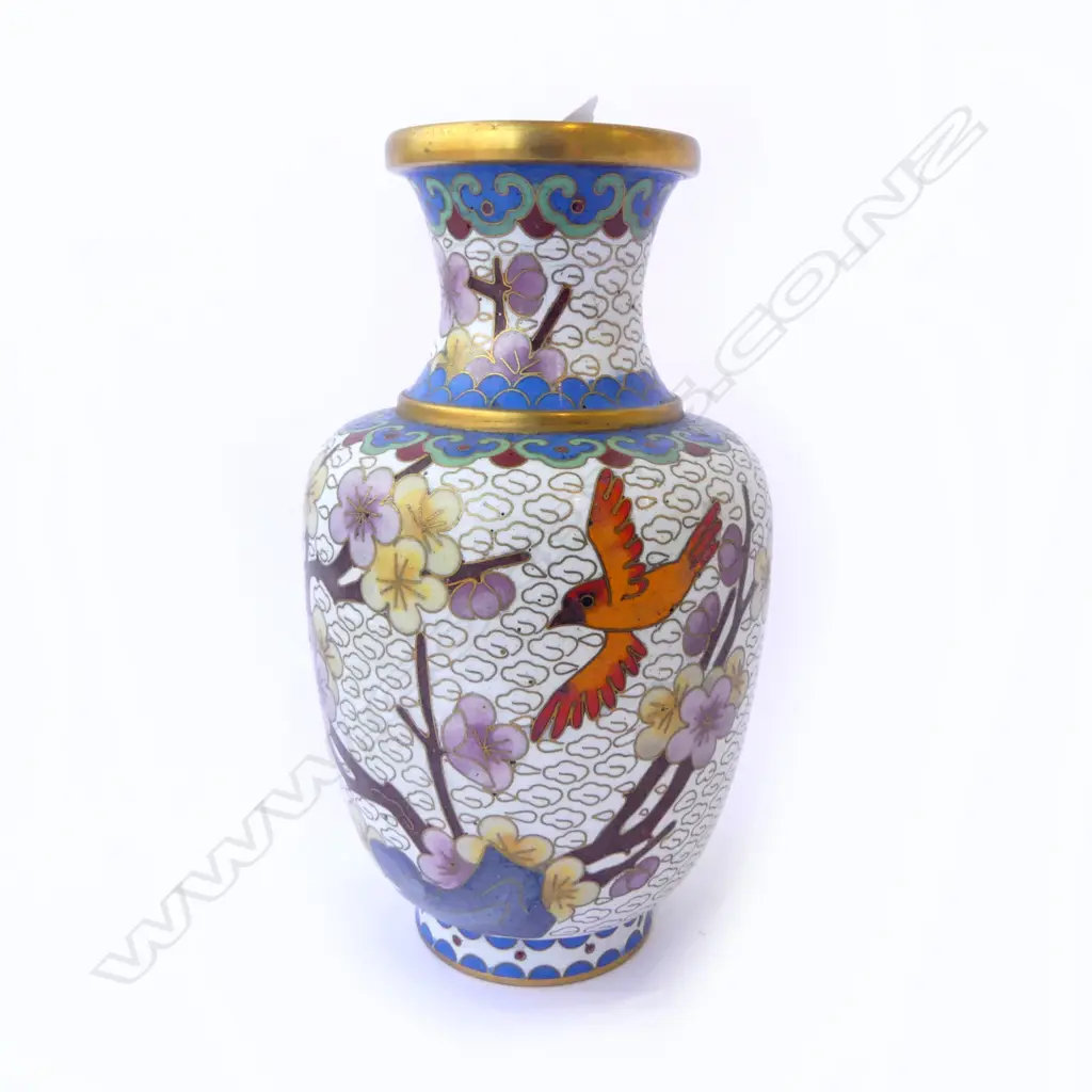 CLOISONNE VASE H.135mm Image 1++