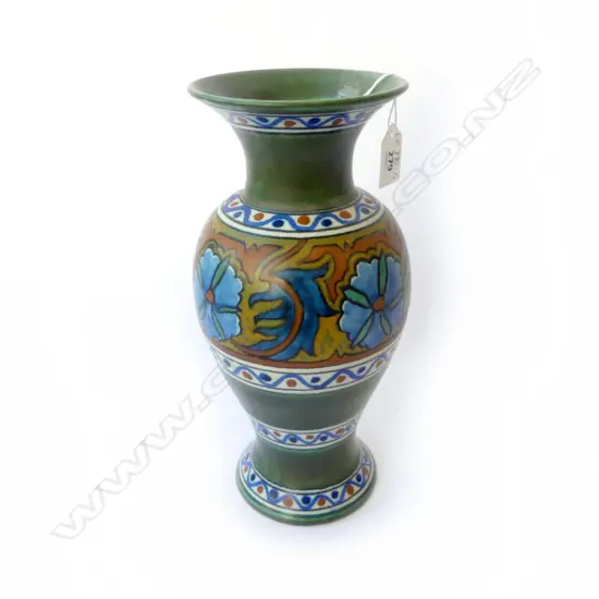 LARGE GOUDA BALUSTER SHAPE MARKED 'ANJER 804' H.280mm