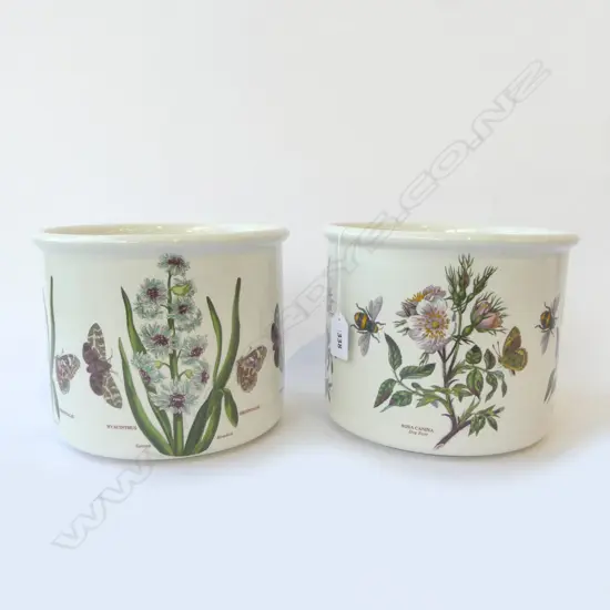 PR PORTMEIRION PLANTERS, DIA.200mm x H.170mm