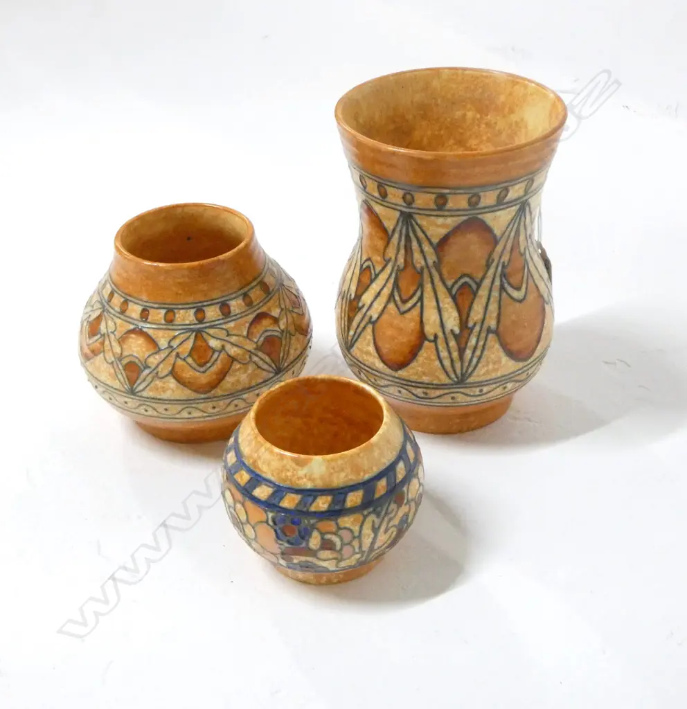 3 CHARLOTTE READ VASES H170MM TALLEST Image 1++